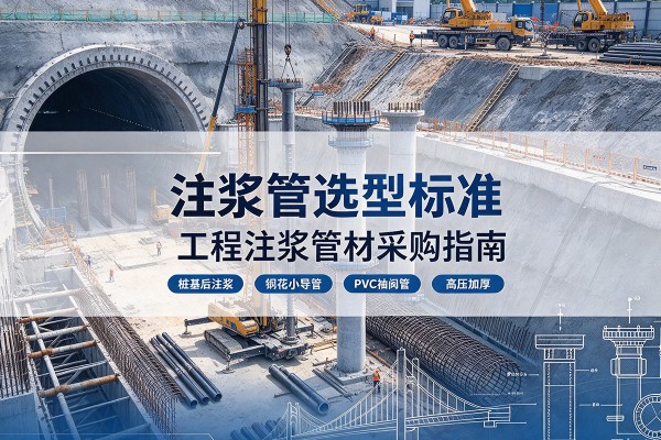 临海注浆管选型标准