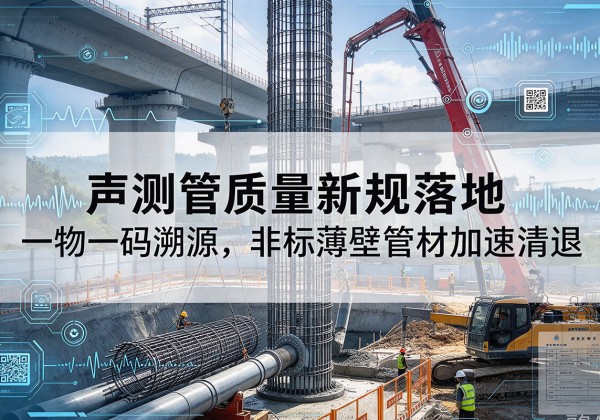 临海声测管质量新规落地，一物一码溯源，非标薄壁管材加速清退