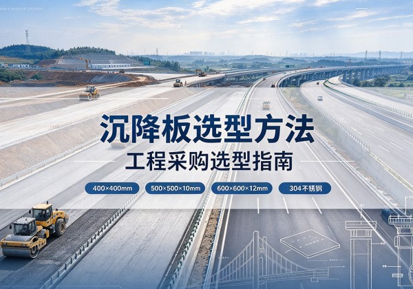 临海沉降板选择方法